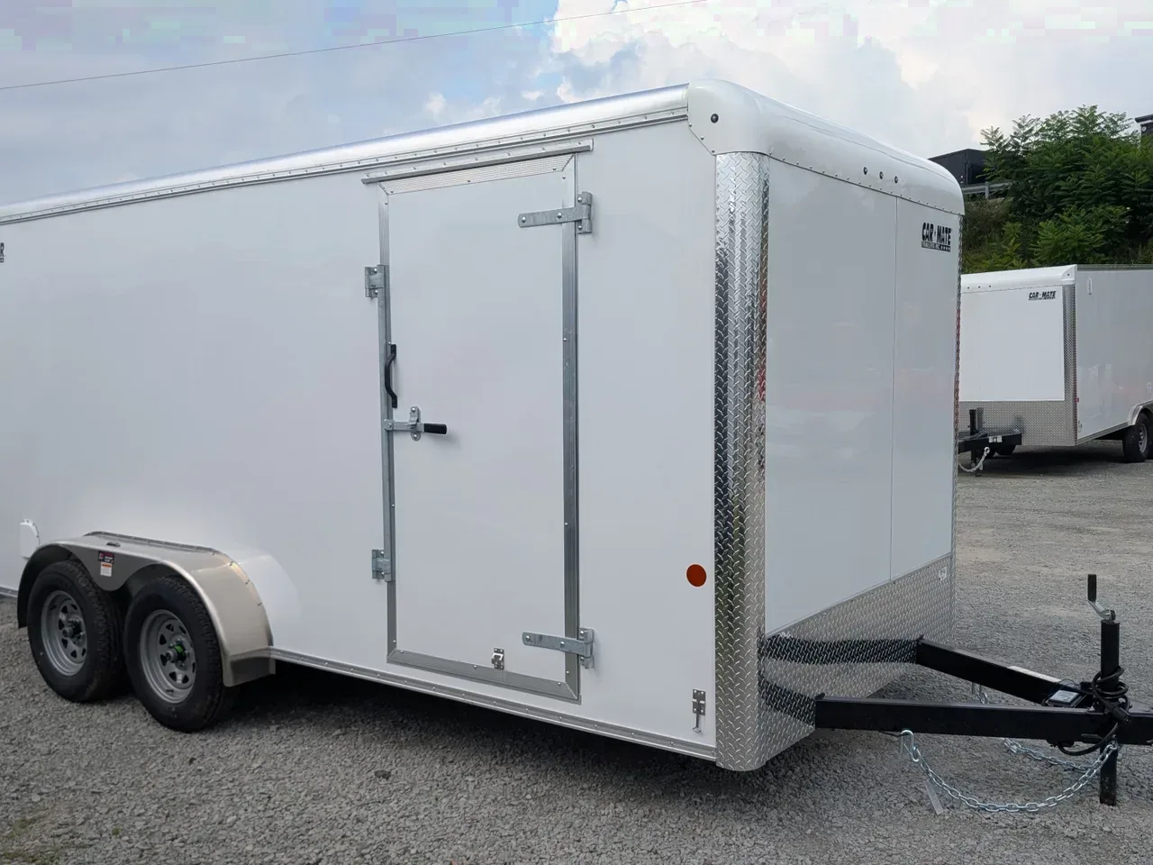 2026 Car Mate 7x14 HD Sportster Cargo Trailer w/ Ramp
