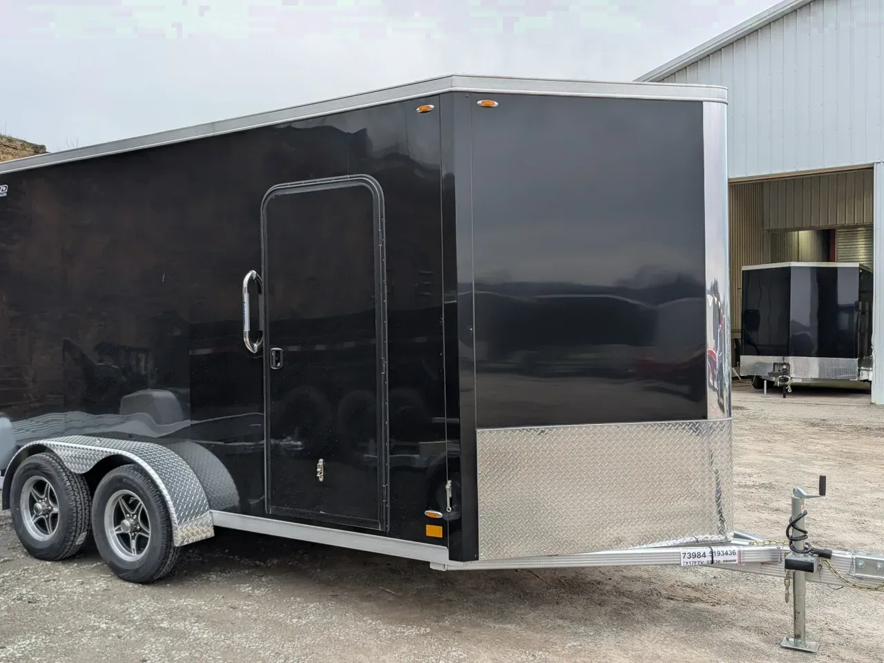 2026 Legend 7x14 + 3 Flat-Top V-Nose Cargo Trailer w/ Ramp (84" INSIDE!!!)