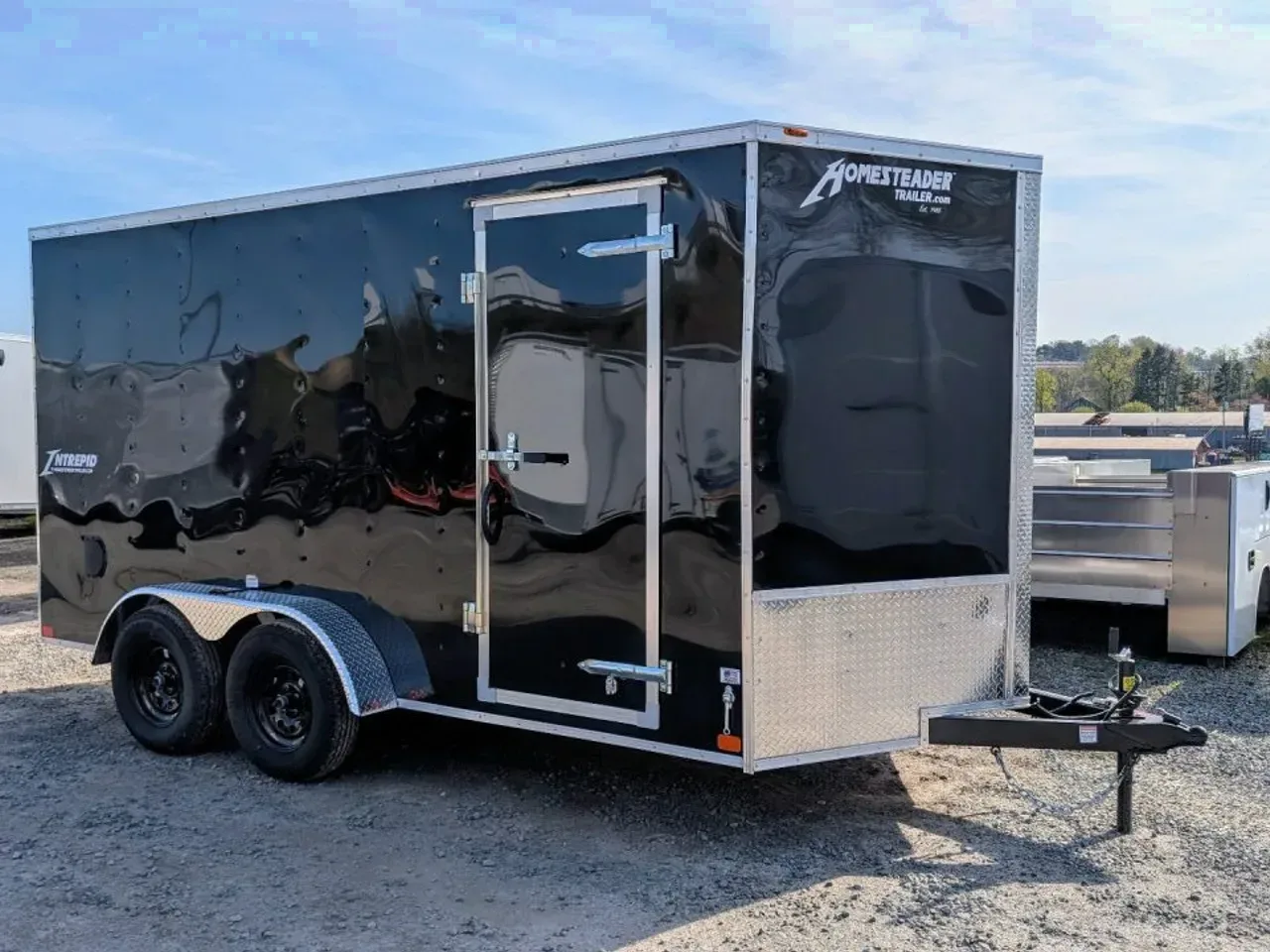 2026 Homesteader 7x14 Intrepid V-Nose Cargo Trailer w/ Ramp Door