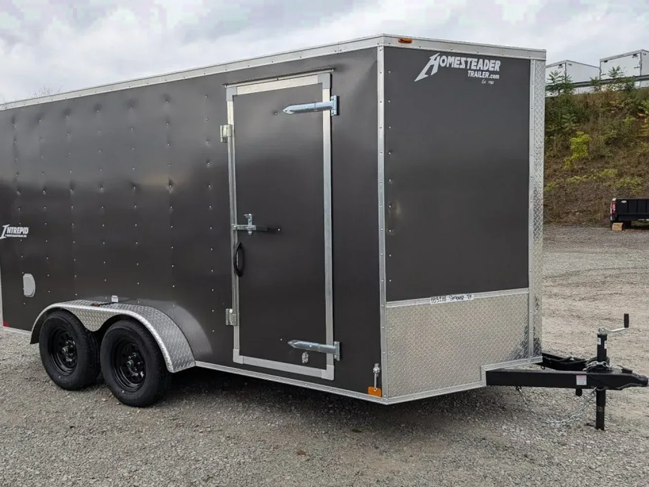 2026 Homesteader 7x14 Intrepid V-Nose Cargo Trailer w/ Ramp Door
