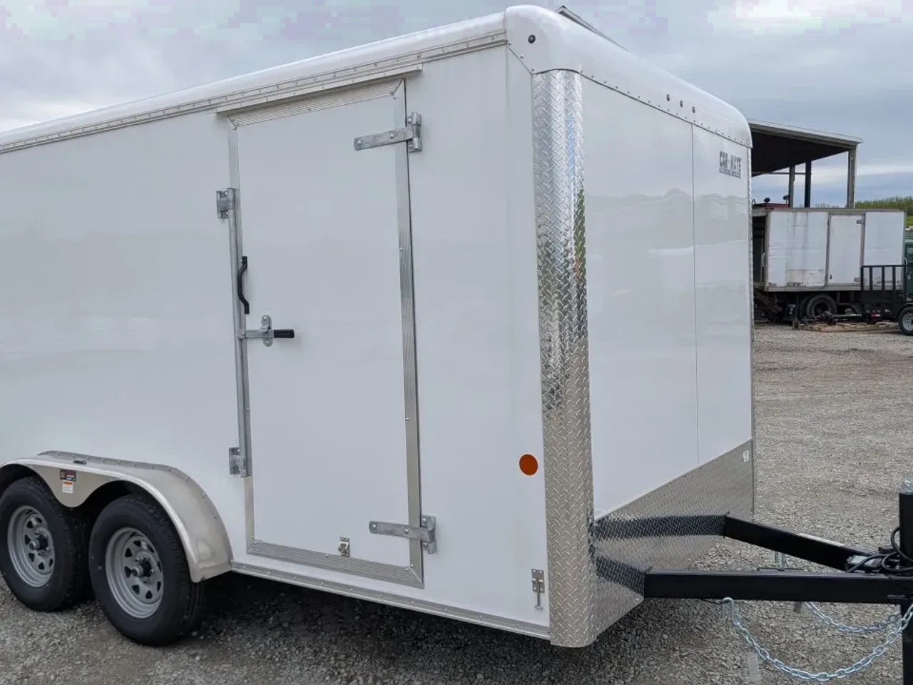 2026 Car Mate 7x14 HD Custom Cargo Trailer w/ Barn Doors (6" Add'l Hgt)