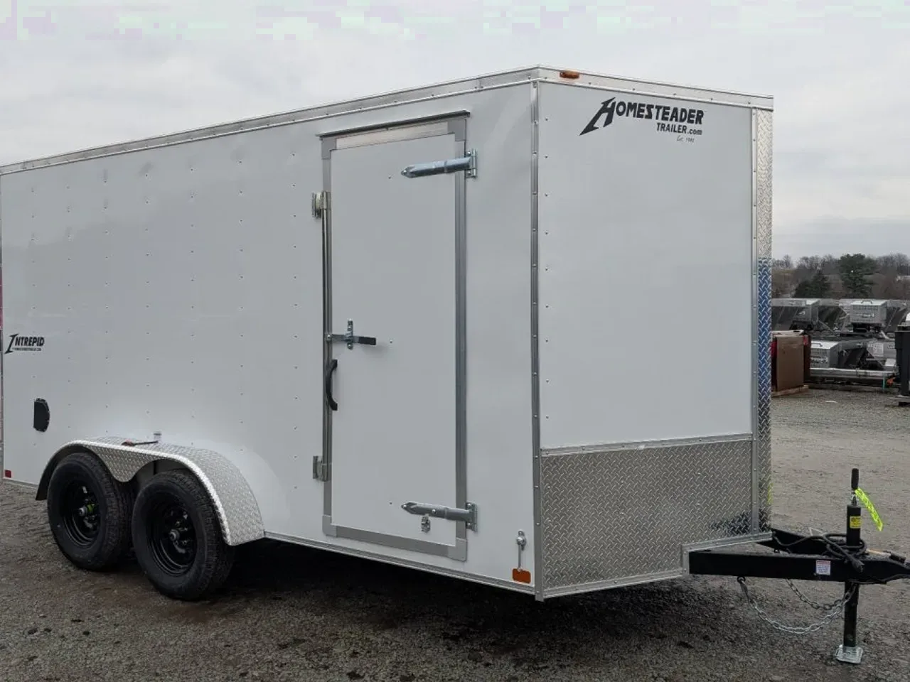 2026 Homesteader 7x14 Intrepid V-Nose Cargo Trailer w/ Ramp Door