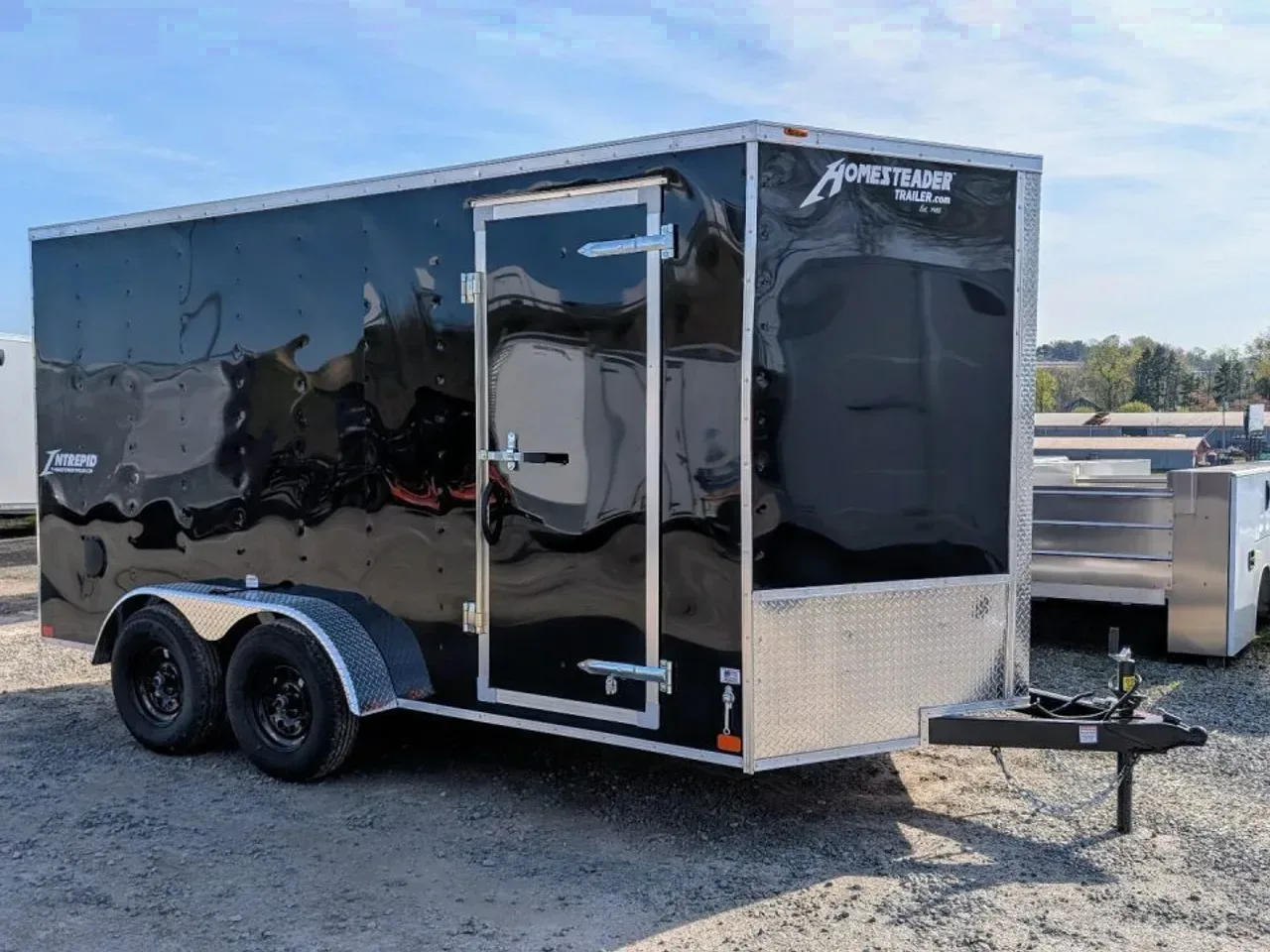 2026 Homesteader 7x14 Intrepid V-Nose Cargo Trailer w/ Ramp Door