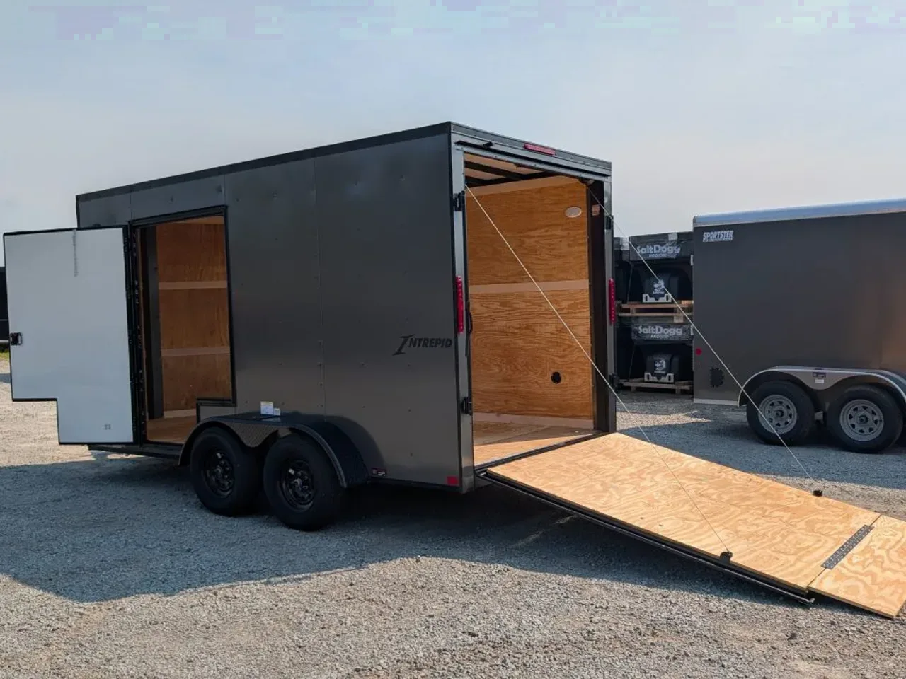 2027 Homesteader 7x14 Intrepid V-Nose Cargo Trailer w/ Ramp Door (EZ-EXIT DOOR!!!)