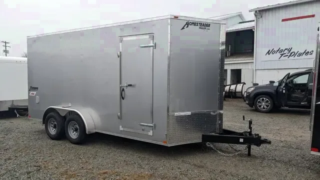 2025 Homesteader 7 x 16 V-Nose Cargo Trailer