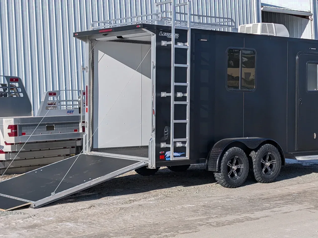 2026 Legend 7x16 + 2' V-Nose Thunder BAJA EDITION Cargo Trailer w/ Ramp
