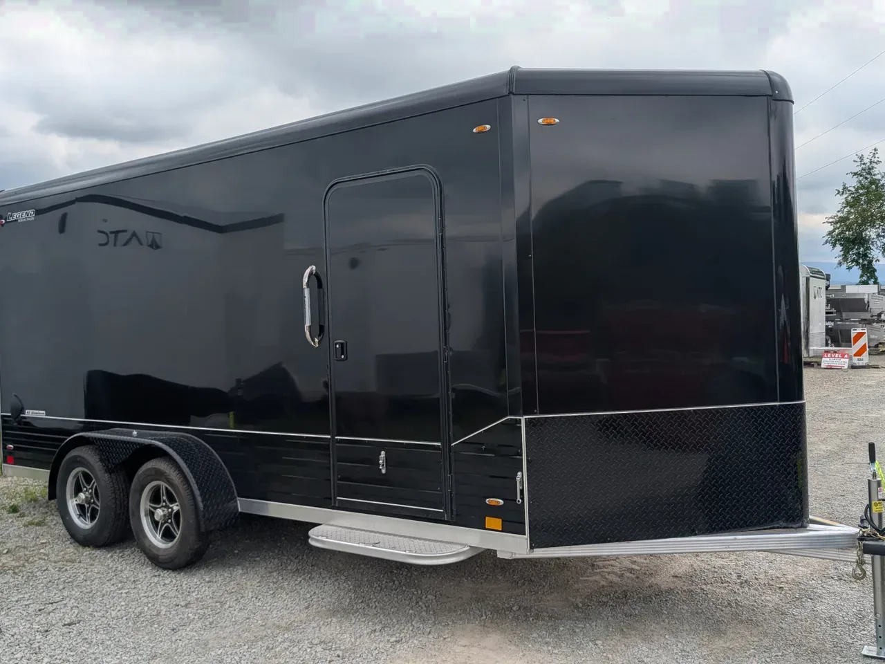 2026 Legend 7x16 + 3' Deluxe V-Nose Cargo Trailer w/ Ramp Door (PRICE DROP!!)