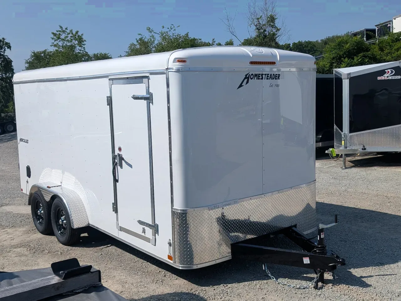 2026 Homesteader 7x16 HD Hercules Cargo Trailer w/ Rear Barn Doors