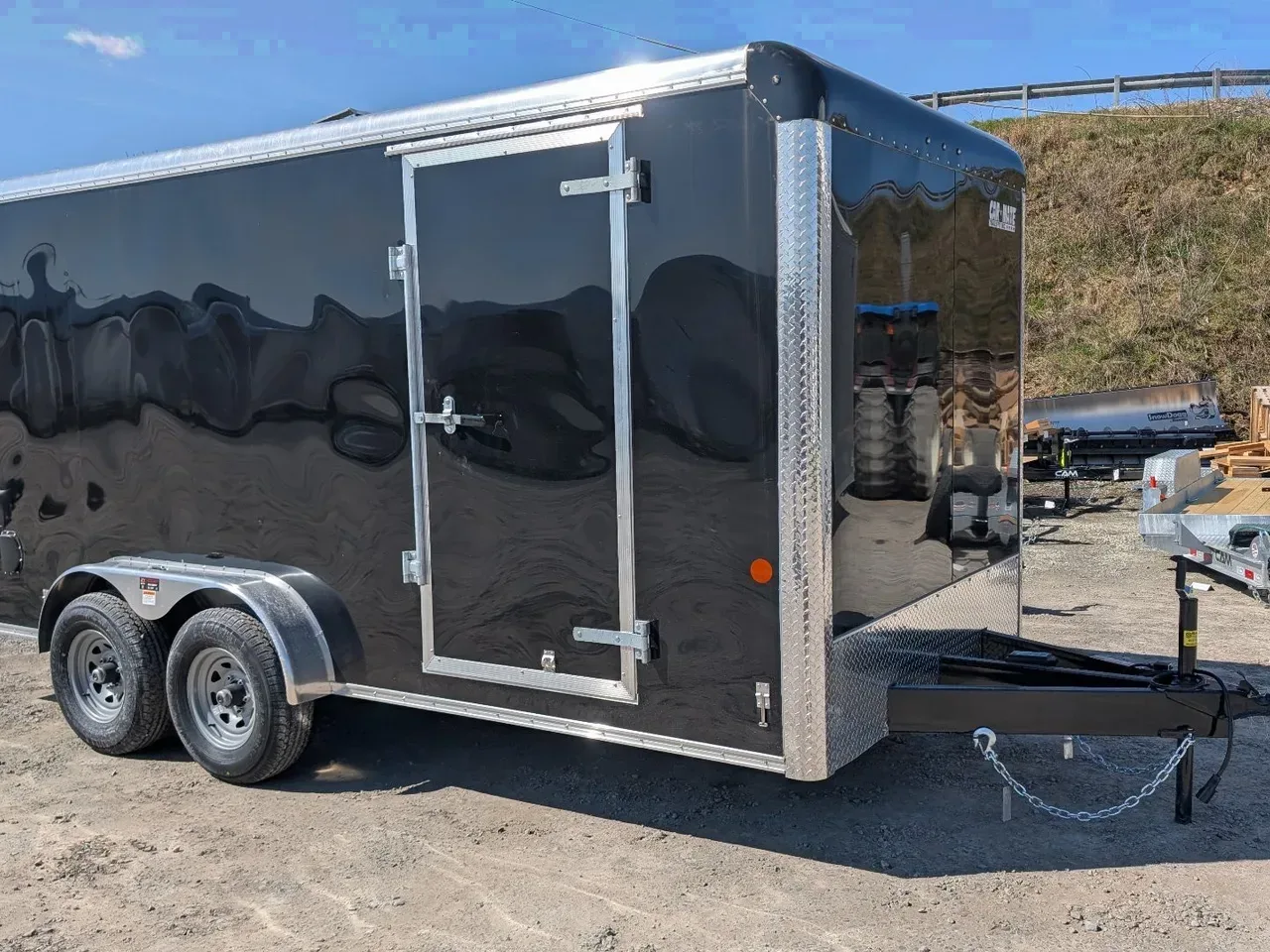 2025 Car Mate 7x16 HD Custom Cargo Trailer w/ Barn Doors (9990# GVW)