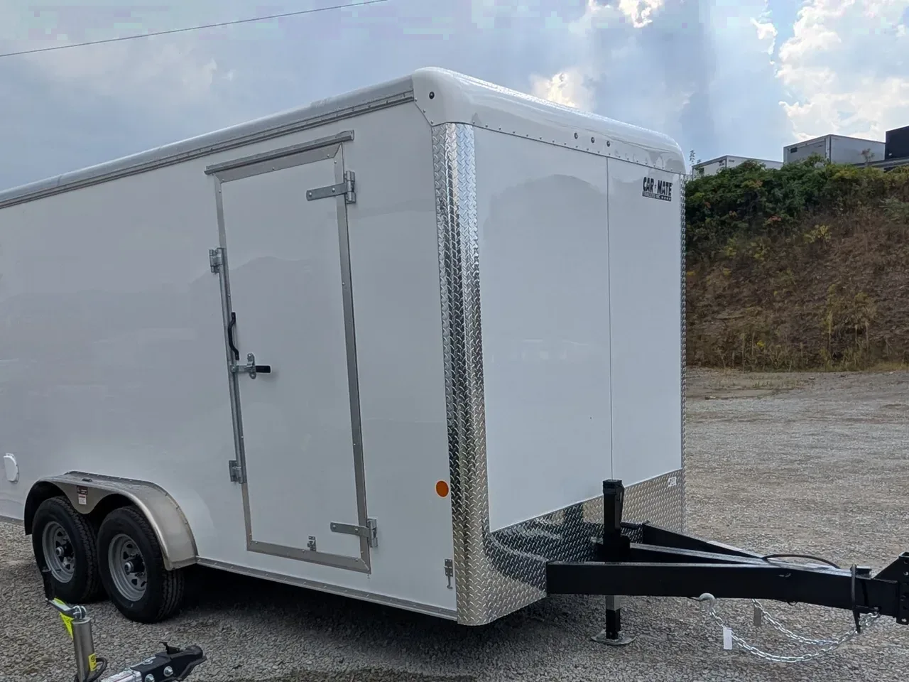 2026 Car Mate 7x16 HD Custom Cargo Trailer w/ Barn Doors (9990# GVW)