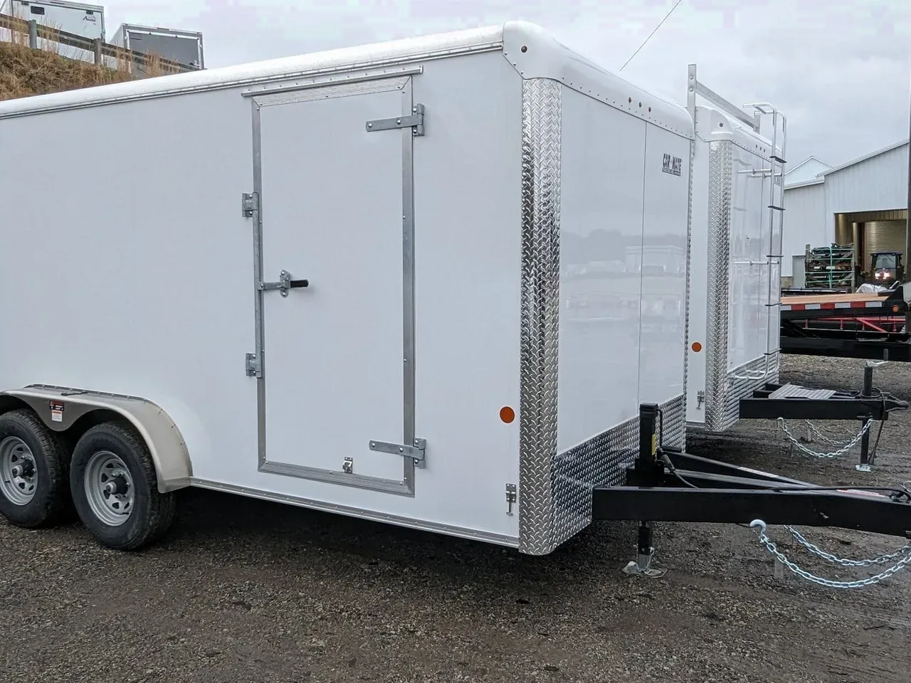 2025 Car Mate 7x16 HD Custom Cargo Trailer w/ Ramp Door (9990# GVW)(PRICE DROP!!)