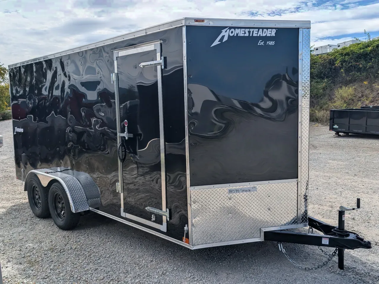 2026 Homesteader 7x16 Intrepid V-Nose Cargo Trailer w/ Barn Doors