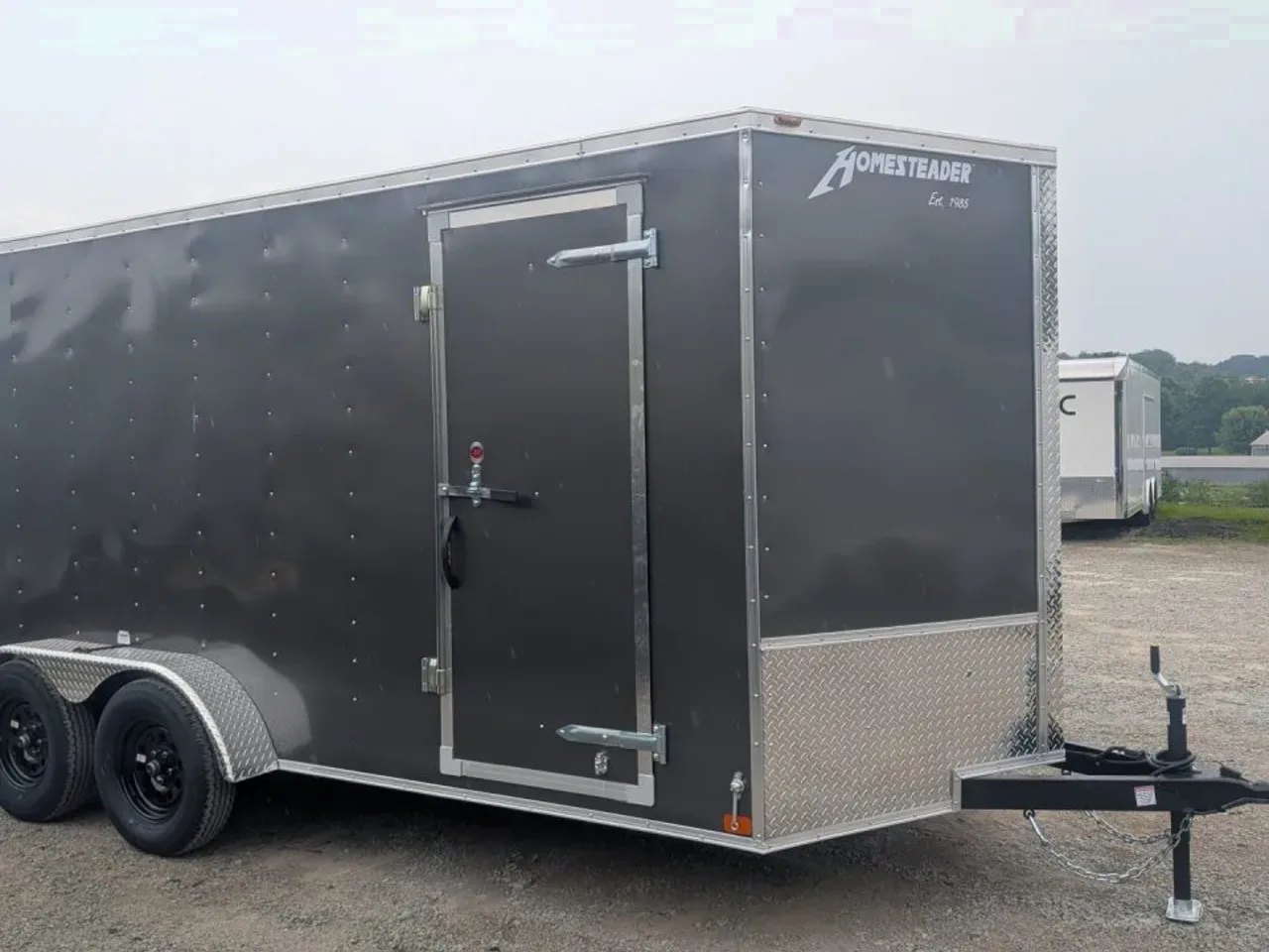2026 Homesteader 7x16 Intrepid V-Nose Cargo Trailer w/ Ramp Door