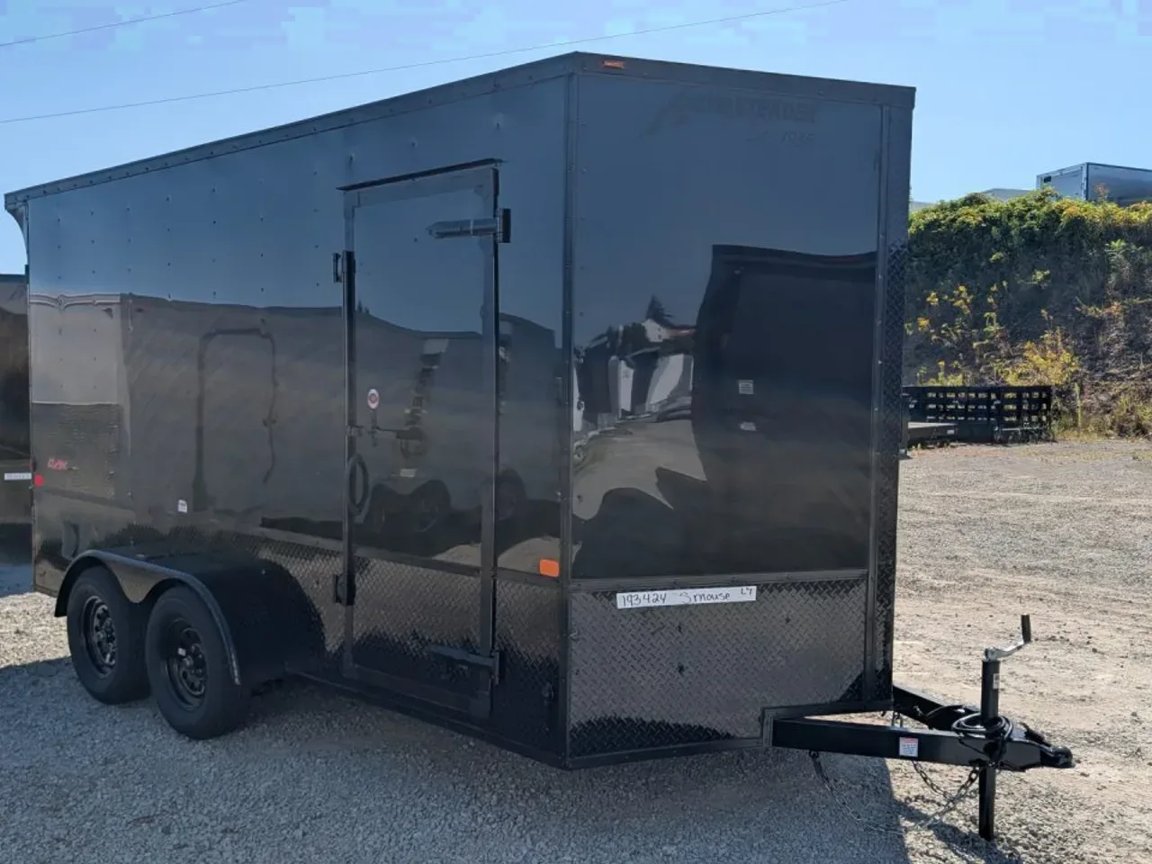 2026 Homesteader 7x16 Intrepid "OHV" V-Nose Cargo Trailer w/ Ramp Door (84" INSIDE)