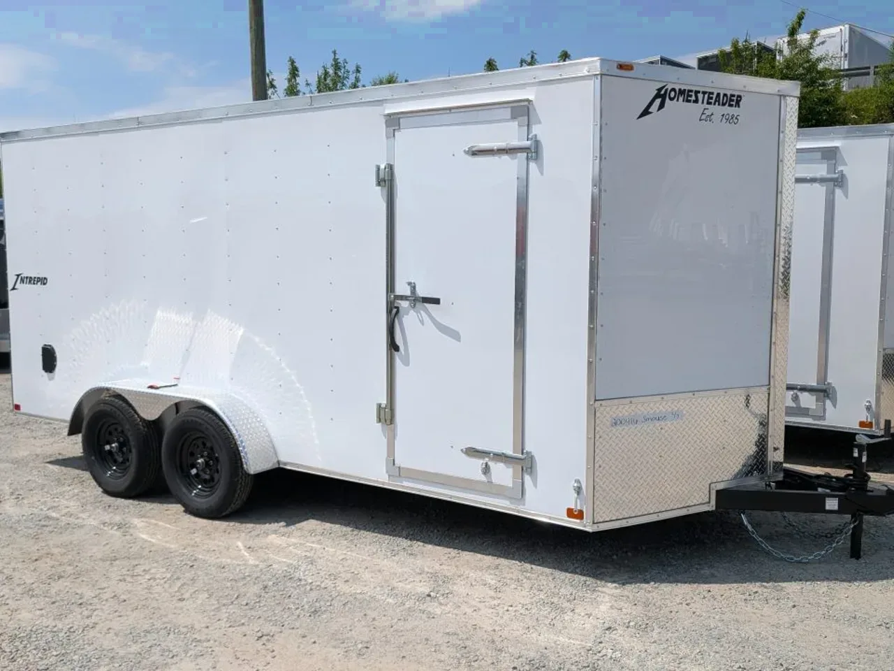 2026 Homesteader 7x16 Intrepid V-Nose Cargo Trailer w/ Ramp Door
