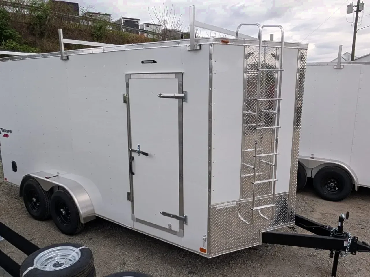 2026 Homesteader 7x16 HD SERIES CONTRACTOR Intrepid V-Nose Cargo Trailer w/ BARN DOORS, LADDER RACKS