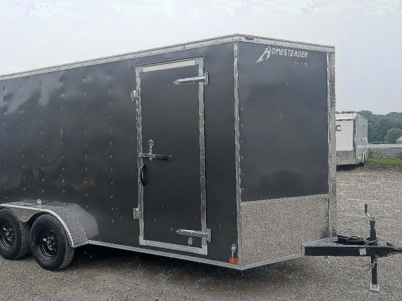 2027 Homesteader 7x16 Intrepid V-Nose Cargo Trailer w/ Ramp Door