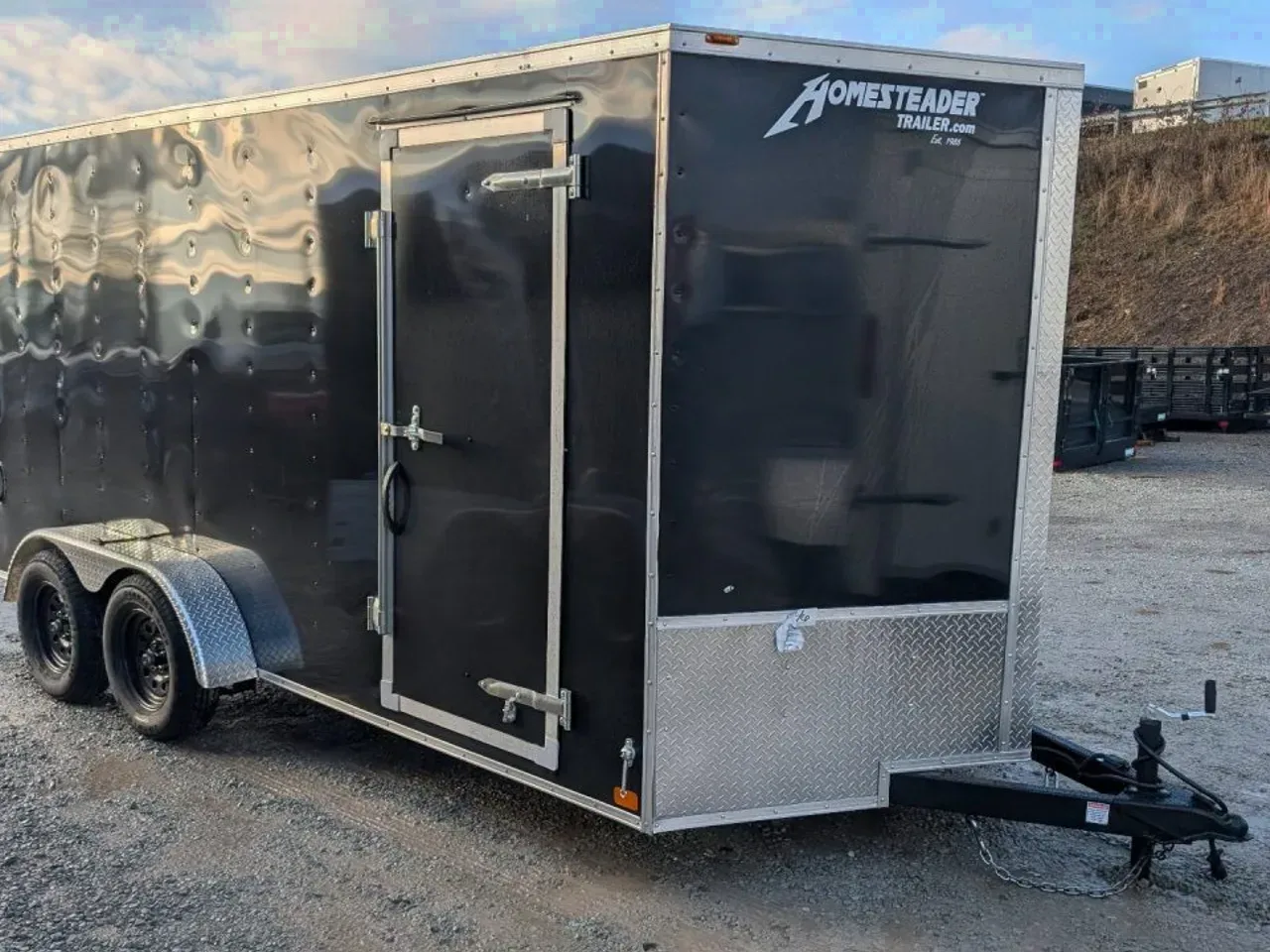 2027 Homesteader 7x16 Intrepid V-Nose Cargo Trailer w/ Ramp Door