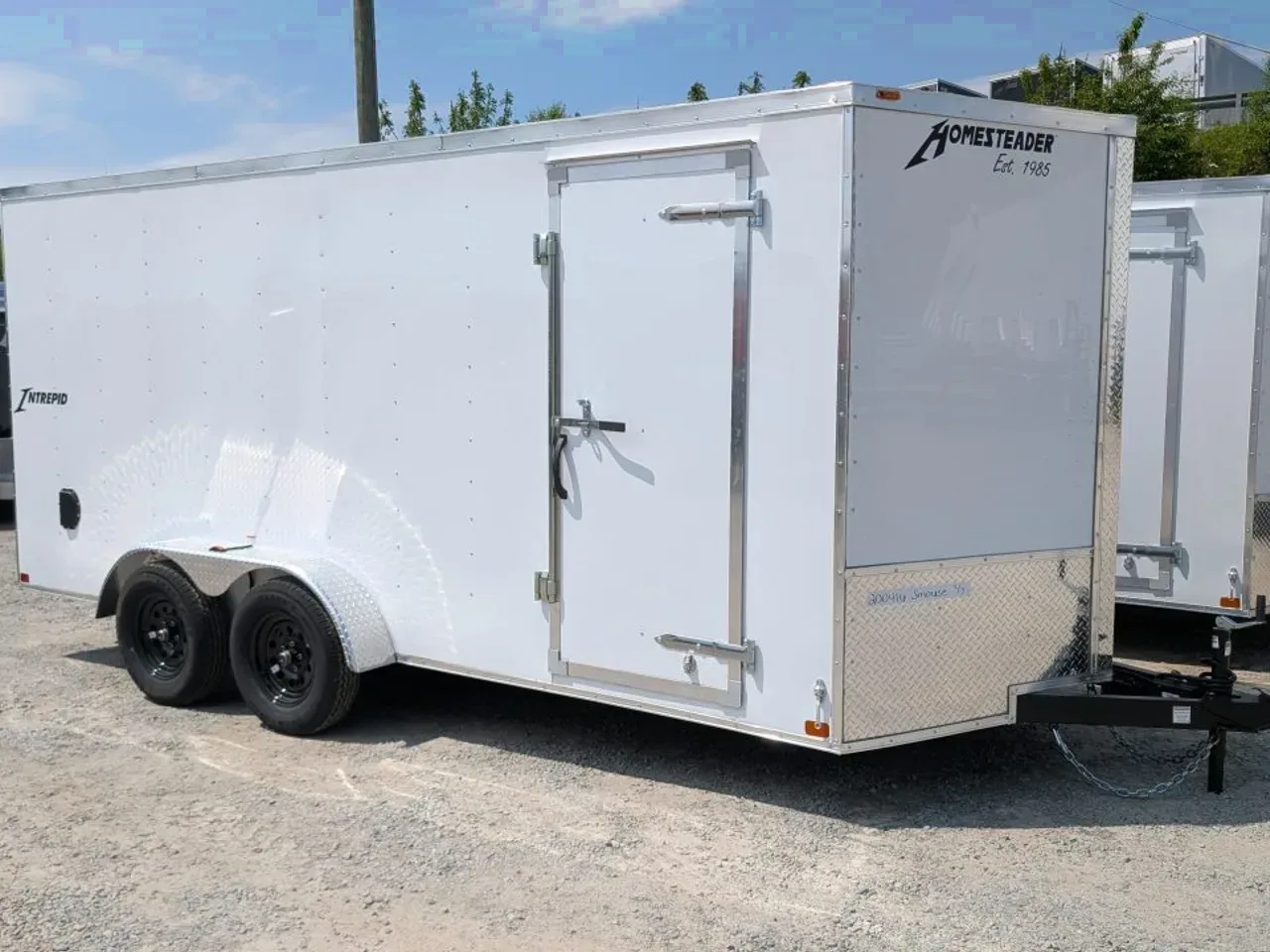 2027 Homesteader 7x16 Intrepid V-Nose Cargo Trailer w/ Ramp Door