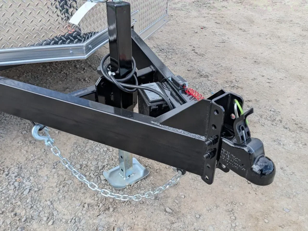 2027 BELMONT 7x16 V-Nose Cargo Trailer w/ Barn Doors ( POLYCOR EXTERIOR!)