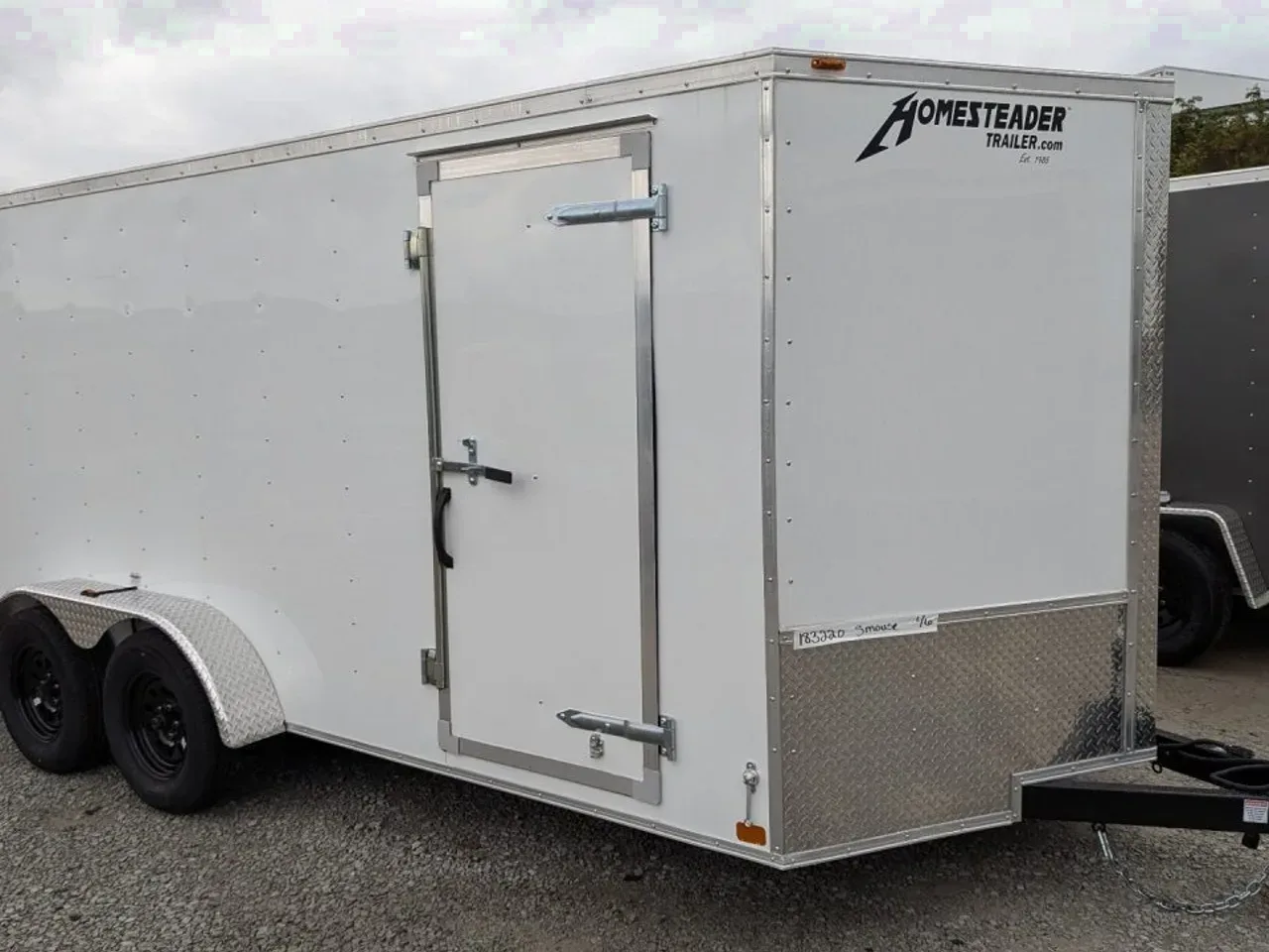 2027 Homesteader 7x16 Intrepid V-Nose Cargo Trailer w/ Barn Doors