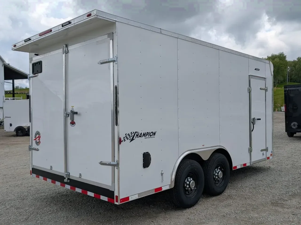 2026 Homesteader 8.5 x 16 HD Champion Cargo Trailer w/ Barn Doors (14000# GVW)