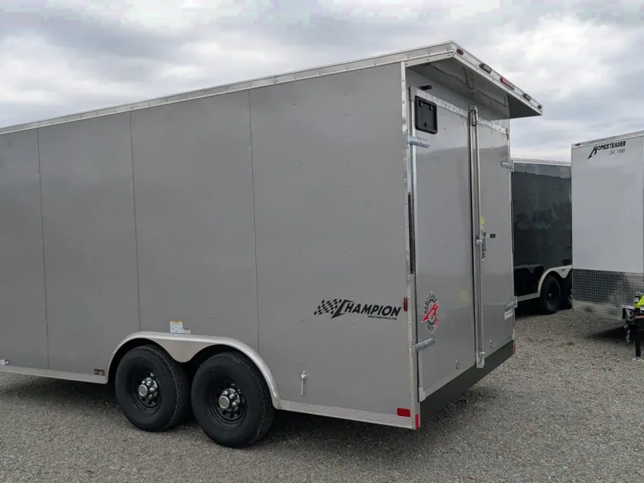2027 Homesteader 8.5 x 16 HD Champion Cargo Trailer w/ Barn Doors (9950# GVW)