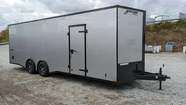 New 2025 Homesteader 8.5x24 HD Intrepid V-Nose Car Trailer - Make Offer