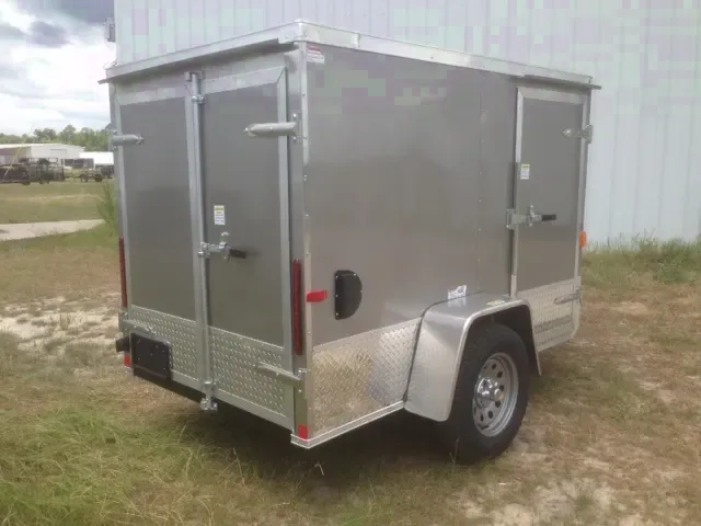 8ft SA Trailer – Double Rear Door and V-nose