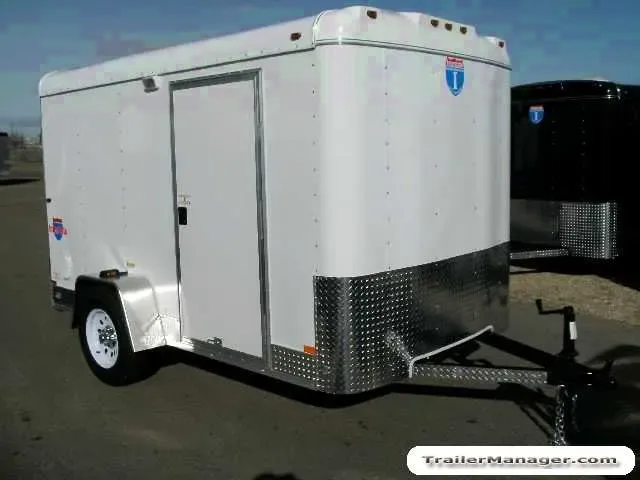 Cargo Trailer w/Double Doors 10ft Long