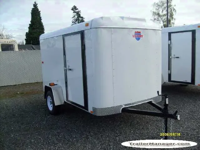 10ft Cargo Trailer w/Side Door