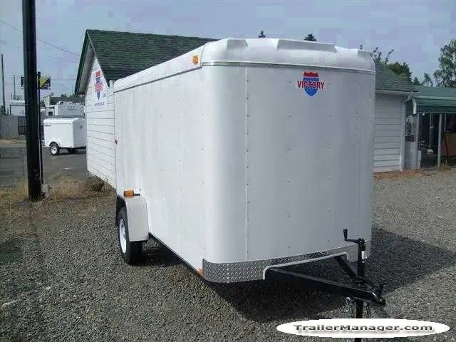 Double Door 12ft Cargo Trailer