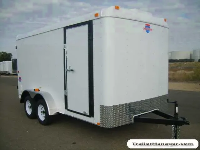 14ft Cargo Trailer w/Double Doors