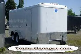 16ft Cargo Trailer w/ Double Door