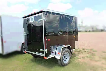 8ft V-nose with Rear Ramp