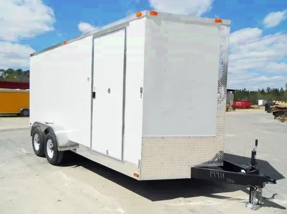 16ft Tandem w/ 7 Foot Finished Interior