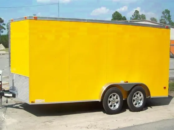 18ft V-nose, Yellow in Color