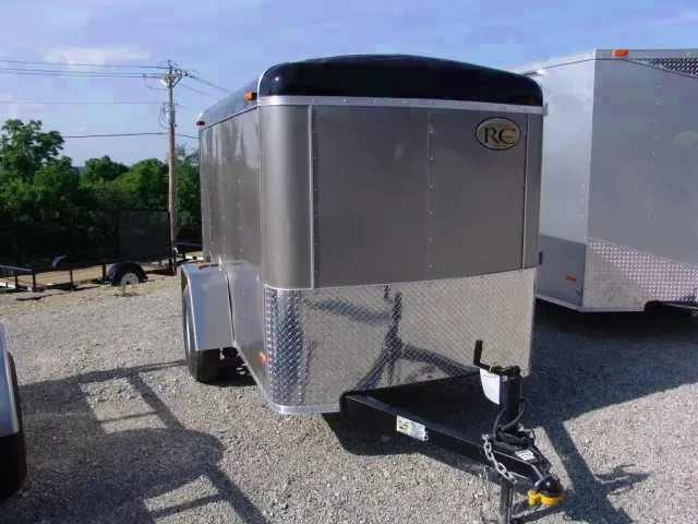 Pewter 8ft SA Ramp Door Enclosed