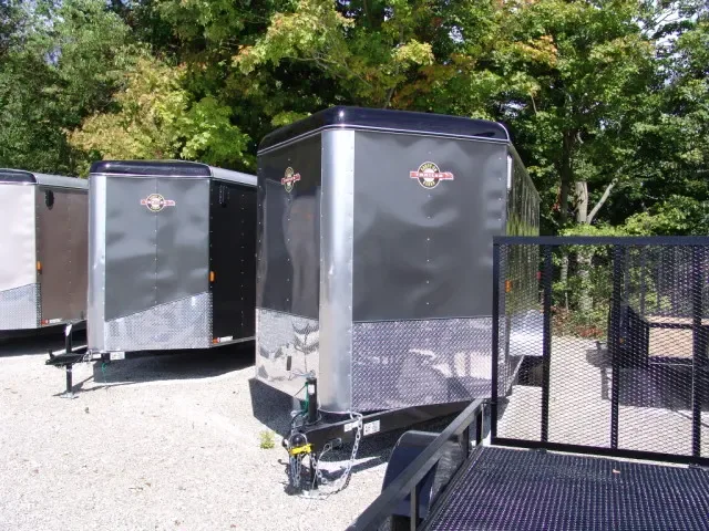 16ft Cargo with Ramp Door - Charcoal