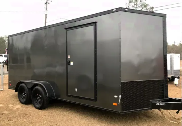18FT CHARCOAL BLACKOUT TRAILER