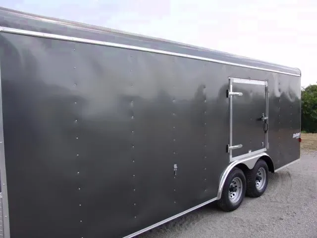 Charcoal  20FT Enclosed Trailer w/Escape Door