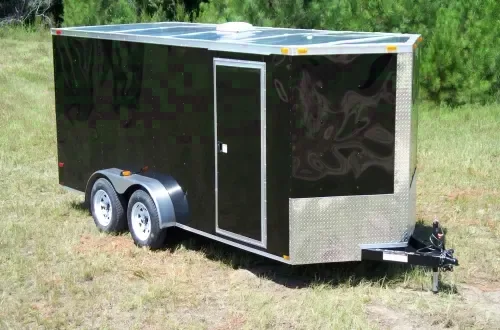 16FT ENCLOSED CARGO TRAILER W/RAMP DOOR