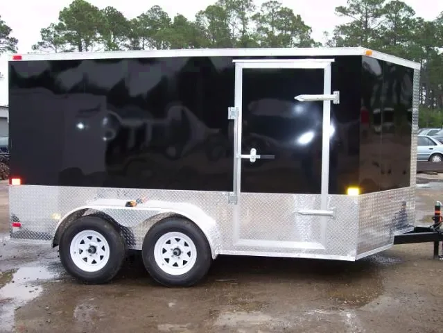 Bumper Pull  16ft Black Cargo Trailer