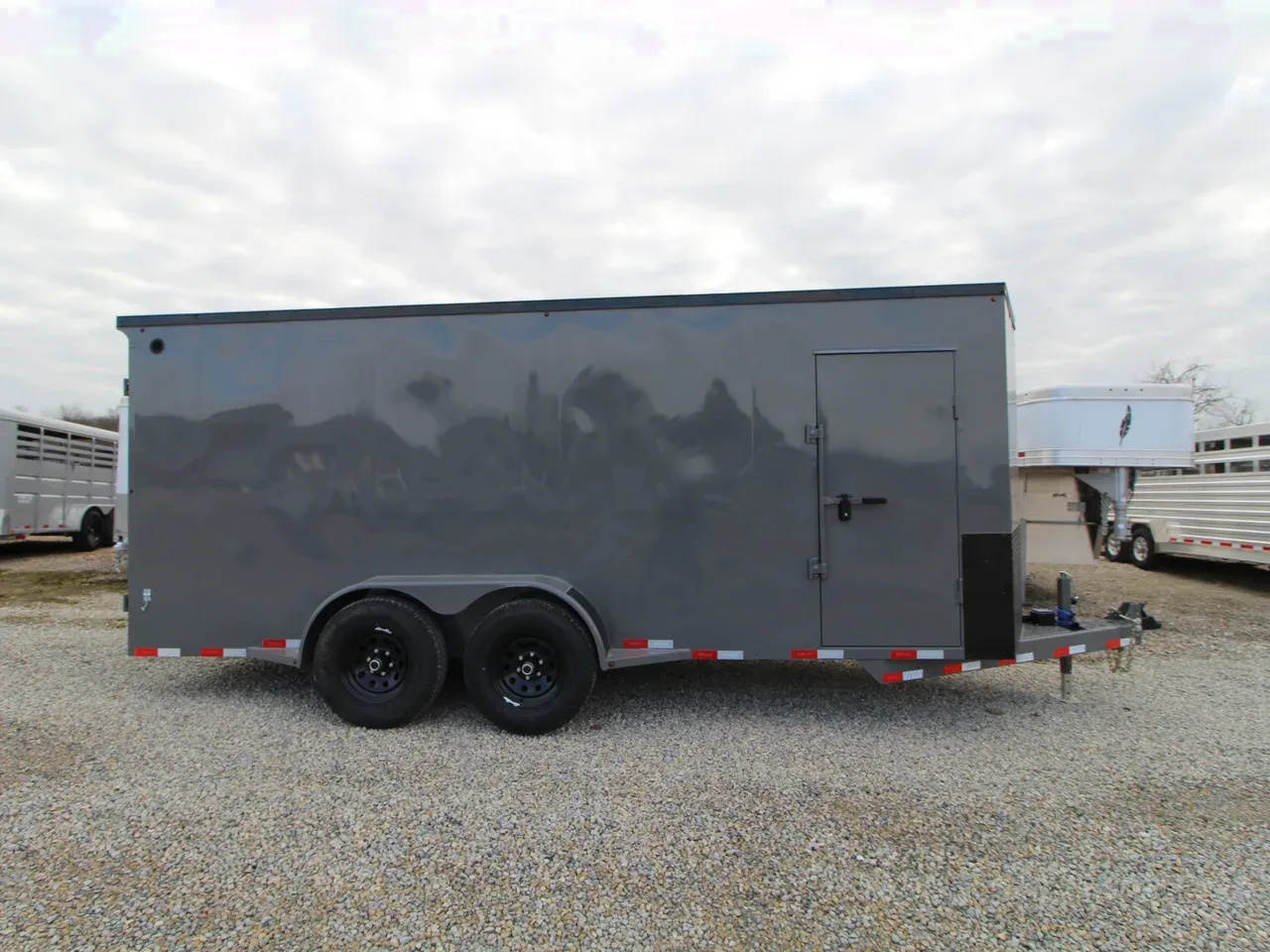 2026 Delco Trailers E718 Cargo / Enclosed Trailer