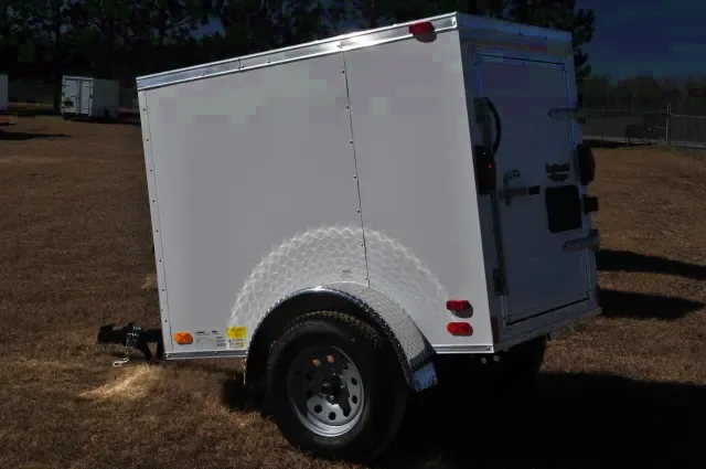 8ft Cargo Trailer w/Wedge Front