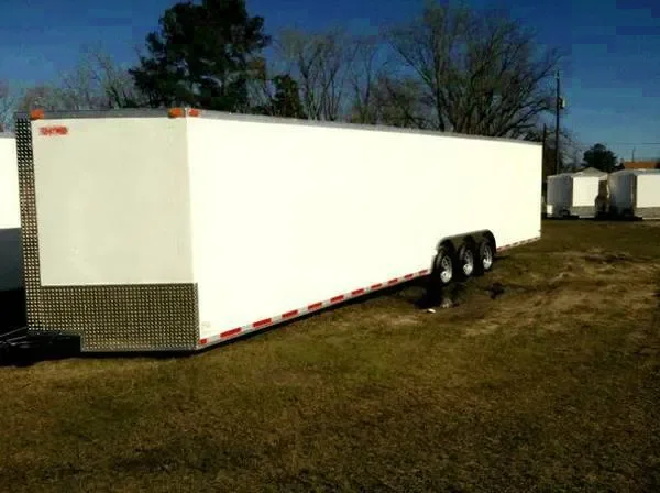 34FT ENCLOSED CARGO TRAILER/CAR HAULER