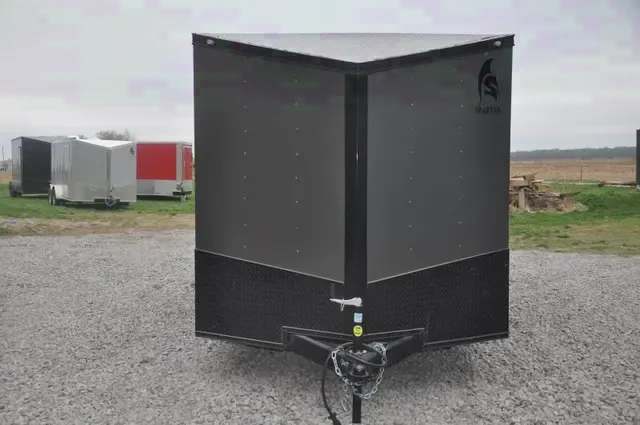 Charcoal Blackout 14 FT TA Enclosed Cargo Trailer