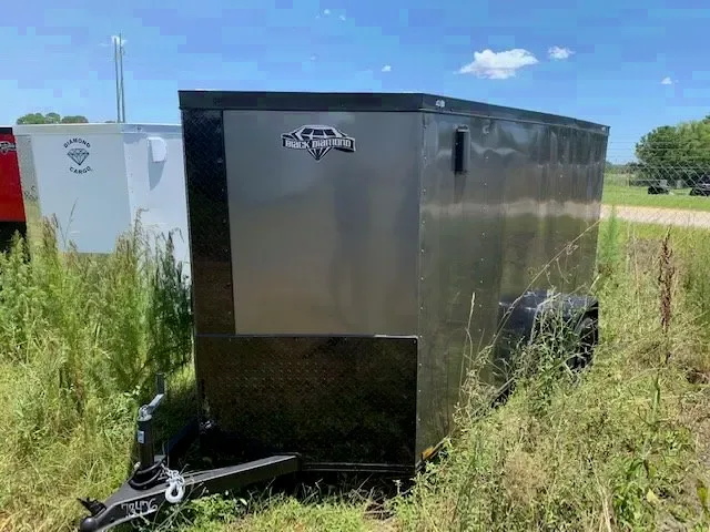 10FT CHARCOAL BLACKOUT CARGO TRAILER