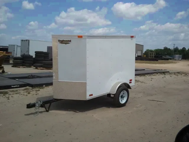 8ft Cargo Trailer With Single Rear Door