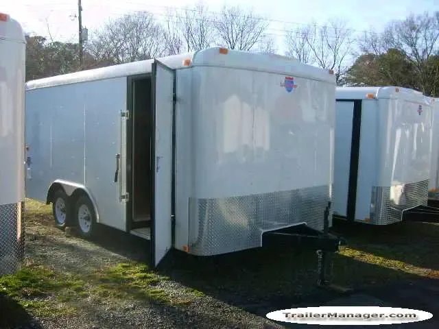 16ft Enclosed Trailer w/Ramp Door